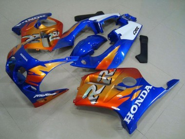 Cheap 1988-1989 Honda CBR250RR MC19 Motorcycle Fairings - White Blue Orange Canada
