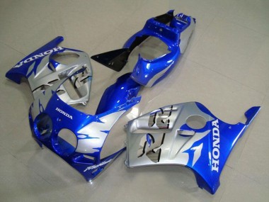 Cheap 1988-1989 Honda CBR250RR MC19 Motorcycle Fairings - Silver Blue Canada