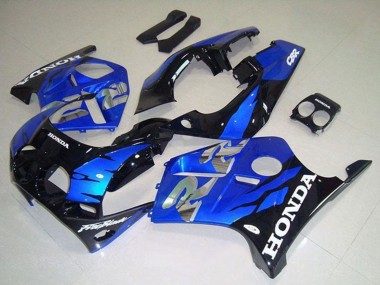 Cheap 1988-1989 Honda CBR250RR MC19 Motorcycle Fairings - Blue Glossy Black Canada