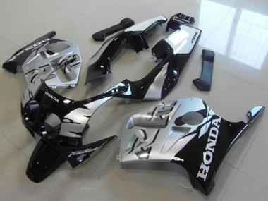 Cheap 1988-1989 Honda CBR250RR MC19 Motorcycle Fairings - Silver Glossy Black Canada