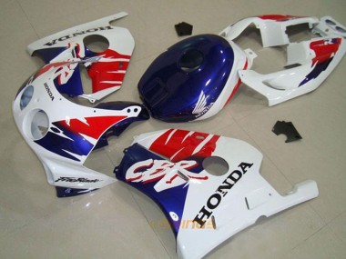 Cheap 1990-1998 Honda CBR250RR MC22 Motorcycle Fairing - White Red Blue Canada