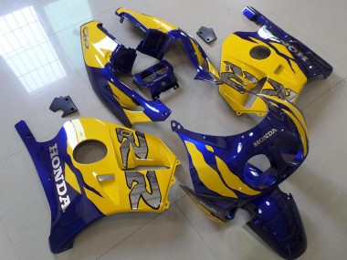 Cheap 1990-1998 Honda CBR250RR MC22 Motorcycle Fairing - Yellow Blue Canada