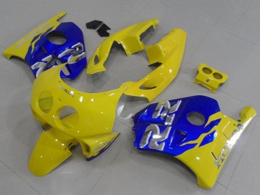 Cheap 1990-1998 Honda CBR250RR MC22 Motorcycle Fairings - Yellow Blue Canada