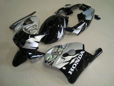 Cheap 1990-1998 Honda CBR250RR MC22 Motorcycle Fairings - Silver Glossy Black Canada