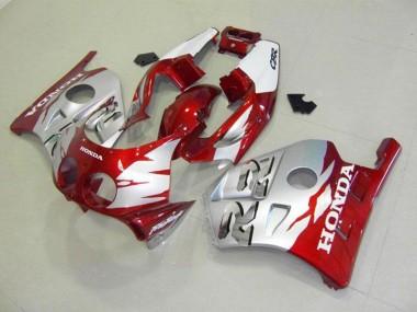 Cheap 1990-1998 Honda CBR250RR MC22 Motorcycle Fairings - Silver Red Canada