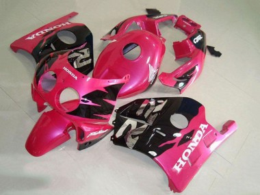 Cheap 1990-1998 Honda CBR250RR MC22 Motorcycle Fairing - Pink Glossy Black Canada