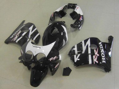 Cheap 1990-1998 Honda CBR250RR MC22 Motorcycle Fairings - Glossy Black White Canada