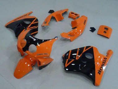 Cheap 1990-1998 Honda CBR250RR MC22 Motorcycle Fairing - Orange Glossy Black Canada