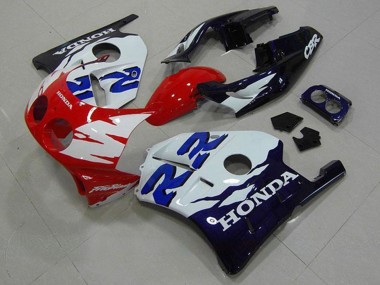 Cheap 1990-1998 Honda CBR250RR MC22 Motorcycle Fairings - White Red Glossy Black Canada