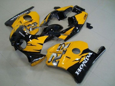Cheap 1990-1998 Honda CBR250RR MC22 Motorcycle Fairings - Yellow Glossy Black Canada
