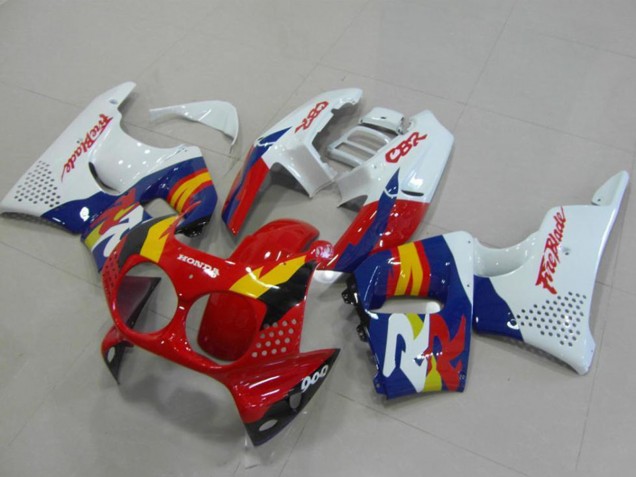 1994-1995 Honda CBR900RR 893 Motorcycle Fairings - White Red Blue Yellow Canada