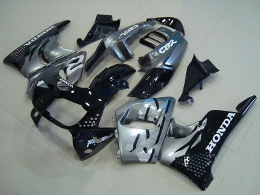 Cheap 1996-1997 Honda CBR900RR 893 Motorcycle Fairings - Silver Glossy Black Canada