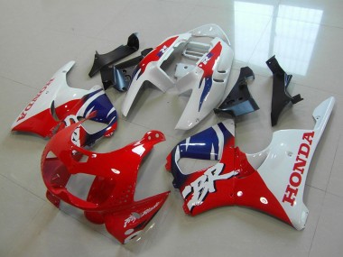 Cheap 1996-1997 Honda CBR900RR 893 Motorcycle Fairings - White Red Blue Canada