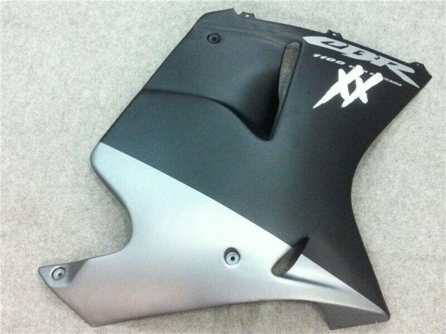1996-2007 Honda CBR1100XX Blackbird Motorcycle Fairings - Matte Black Silver Canada