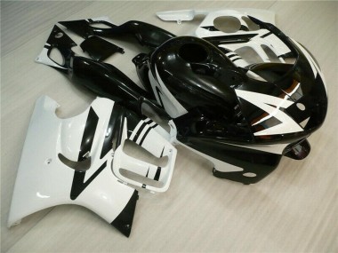 Cheap 1995-1996 Honda CBR600 F3 Motorcycle Fairings - White Glossy Black Canada