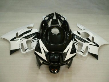 Cheap 1995-1996 Honda CBR600 F3 Motorcycle Fairings - White Glossy Black Canada