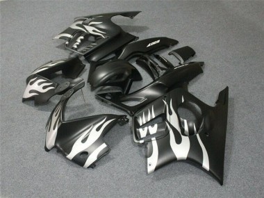 Cheap 1995-1996 Honda CBR600 F3 Motorcycle Fairings - White Matte Black Flame Canada