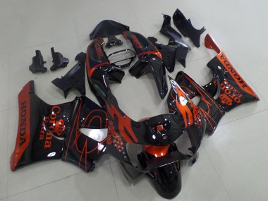 Cheap 1998-1999 Honda CBR900RR 919 Motorcycle Fairings - Glossy Black Red Corona Canada