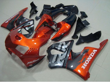 Cheap 1998-1999 Honda CBR900RR 919 Motorcycle Fairings - Orange Grey Canada