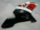 1998-2002 Yamaha YZF R6 Motorcycle Fairing - White Red Glossy Black Canada