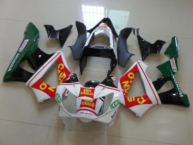 Cheap 2000-2001 Honda CBR900RR 929 Motorcycle Fairings - White Red Green Glossy Black San Carlo Canada