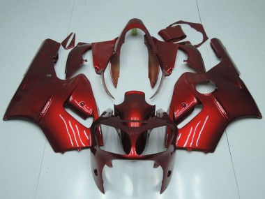 Cheap 2000-2001 Kawasaki ZX12R Motorcycle Fairing - Candy Red Canada