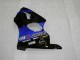 2000-2002 Kawasaki ZX6R Motorcycle Fairings - Blue Glossy Black Elf Bridgestone Canada