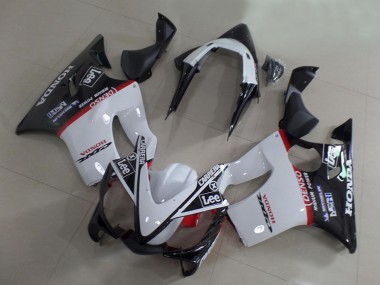 Cheap 2001-2003 Honda CBR600 F4i Motorcycle Fairings - White Red Glossy Black Carrera Lee Canada