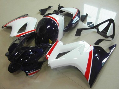 Cheap 2002-2013 Honda VFR 800 Motorcycle Fairing - White Red Dark Blue Canada