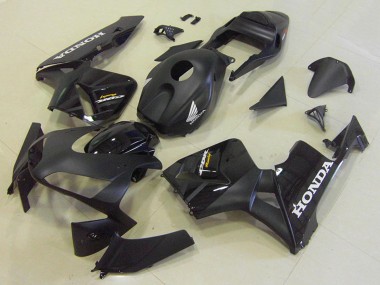 Cheap 2003-2004 Honda CBR600RR Motorcycle Fairing Kits - Glossy Black Matte Black Canada