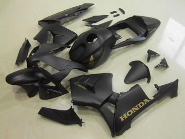 Cheap 2003-2004 Honda CBR600RR Motorcycle Fairings - Matte Black Gold Decal Canada