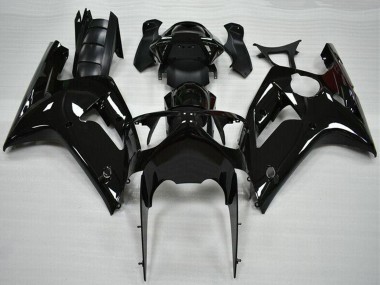 Cheap 2003-2004 Kawasaki ZX6R Motorcycle Fairing - Glossy Black Canada