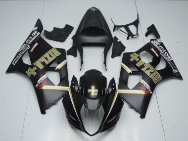 Cheap 2003-2004 Suzuki GSXR 1000 Motorcycle Fairings - Matte Black Rizla Canada