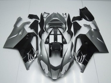 Cheap 2003-2006 Aprilia RSV1000 Motorcycle Fairing - Glossy Black Grey Canada