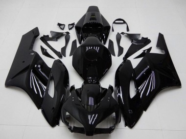 Cheap 2004-2005 Honda CBR1000RR Motorcycle Fairings - Glossy Black Matte Black Canada