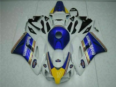 Cheap 2004-2005 Honda CBR1000RR Motorcycle Fairing - White Blue Yellow Rothmans Canada