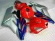 2004-2005 Honda CBR1000RR Motorcycle Fairings - Silver Red Blue Black Stripe Canada