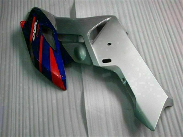 2004-2005 Honda CBR1000RR Motorcycle Fairings - Silver Red Blue Black Stripe Canada