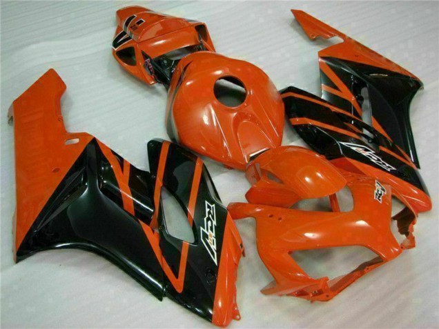 2004-2005 Honda CBR1000RR Motorcycle Fairings - Orange Glossy Black Canada