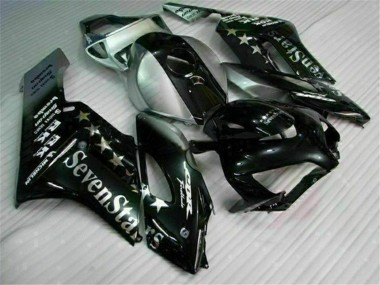 Cheap 2004-2005 Honda CBR1000RR Motorcycle Fairings - Silver Glossy Black SevenStars Canada