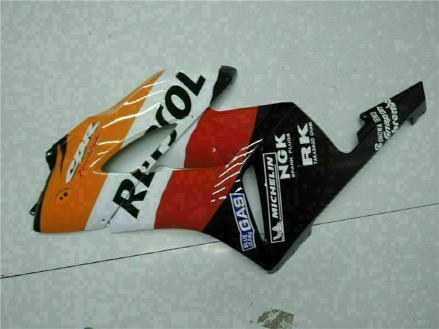 2004-2005 Honda CBR1000RR Motorcycle Fairings - Orange White Red Black Repsol Canada
