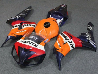 Cheap 2006-2007 Honda CBR1000RR Motorcycle Fairing - Orange White Red Blue Repsol Canada