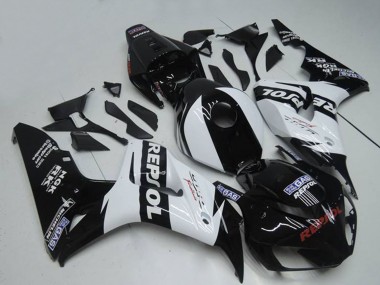 Cheap 2004-2005 Honda CBR1000RR Motorcycle Fairings - White Glossy Black Repsol Canada