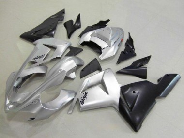 Cheap 2004-2005 Kawasaki ZX10R Motorcycle Fairing - Silver Black Ninja Canada