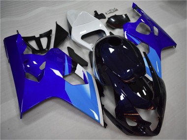 Cheap 2004-2005 Suzuki GSXR 600/750 Motorcycle Fairing - White Blue Black Canada