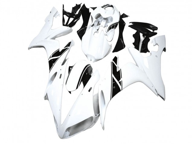 2004-2006 Yamaha YZF R1 Motorcycle Fairing - White Black Canada