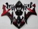 2004-2006 Yamaha YZF R1 Motorcycle Fairings - Glossy Black Red Flame Canada