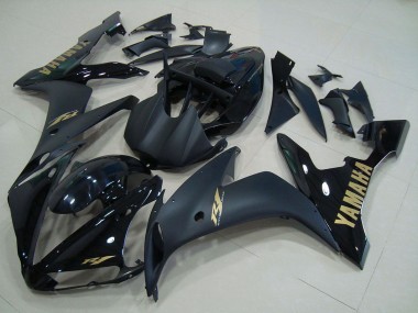 Cheap 2004-2006 Yamaha YZF R1 Motorcycle Fairings - Glossy Black Matte Black Gold Canada