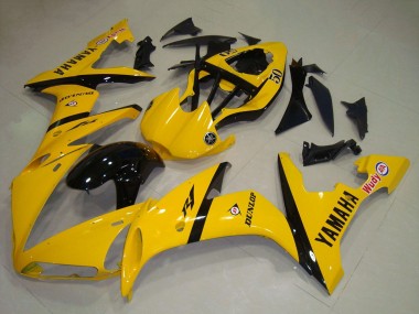 Cheap 2004-2006 Yamaha YZF R1 Motorcycle Fairing - Yellow Glossy Black Canada