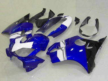 Cheap 2004-2007 Honda CBR600 F4i Motorcycle Fairings - White Blue Glossy Black Canada